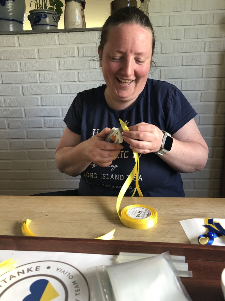 Team Olivias insamling till unga funktionsnedsatta i Ukraina